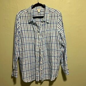 L.L. Bean Button Up Blouse